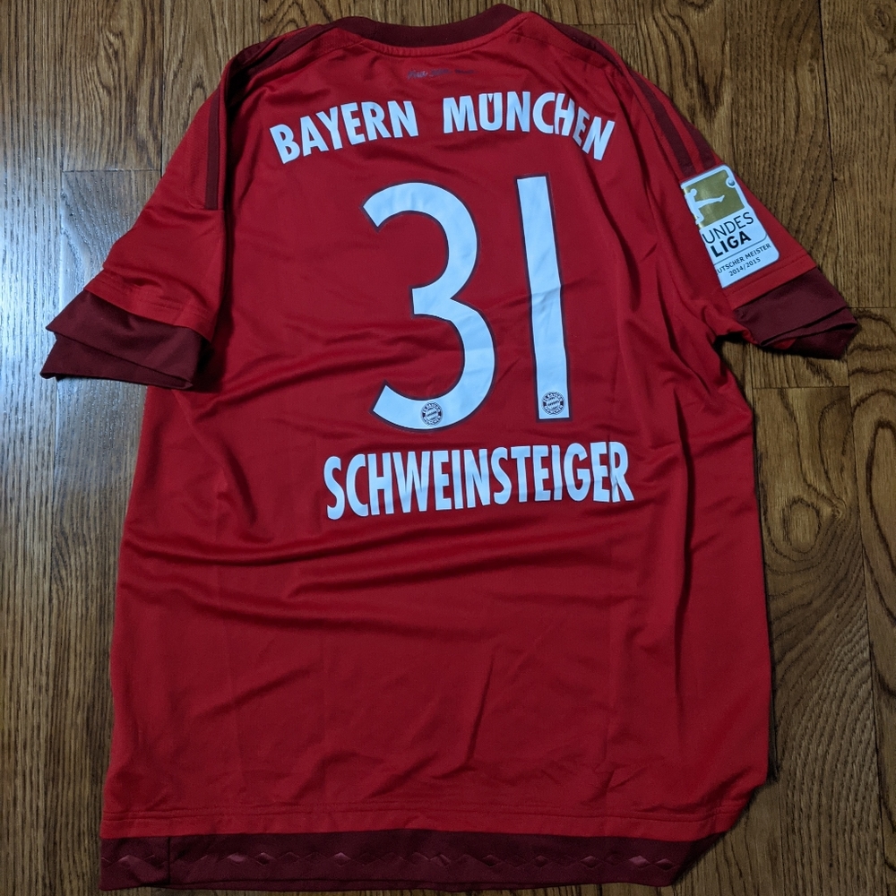 Bastian Schweinsteiger Bayern Munich Jersey Adidas